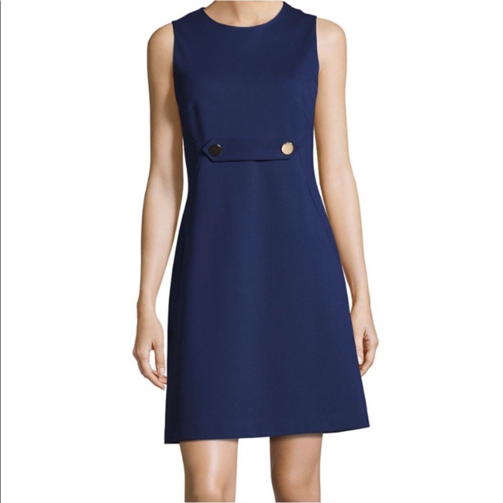 Tory Burch Brynn Sleeveless Ponte Dress